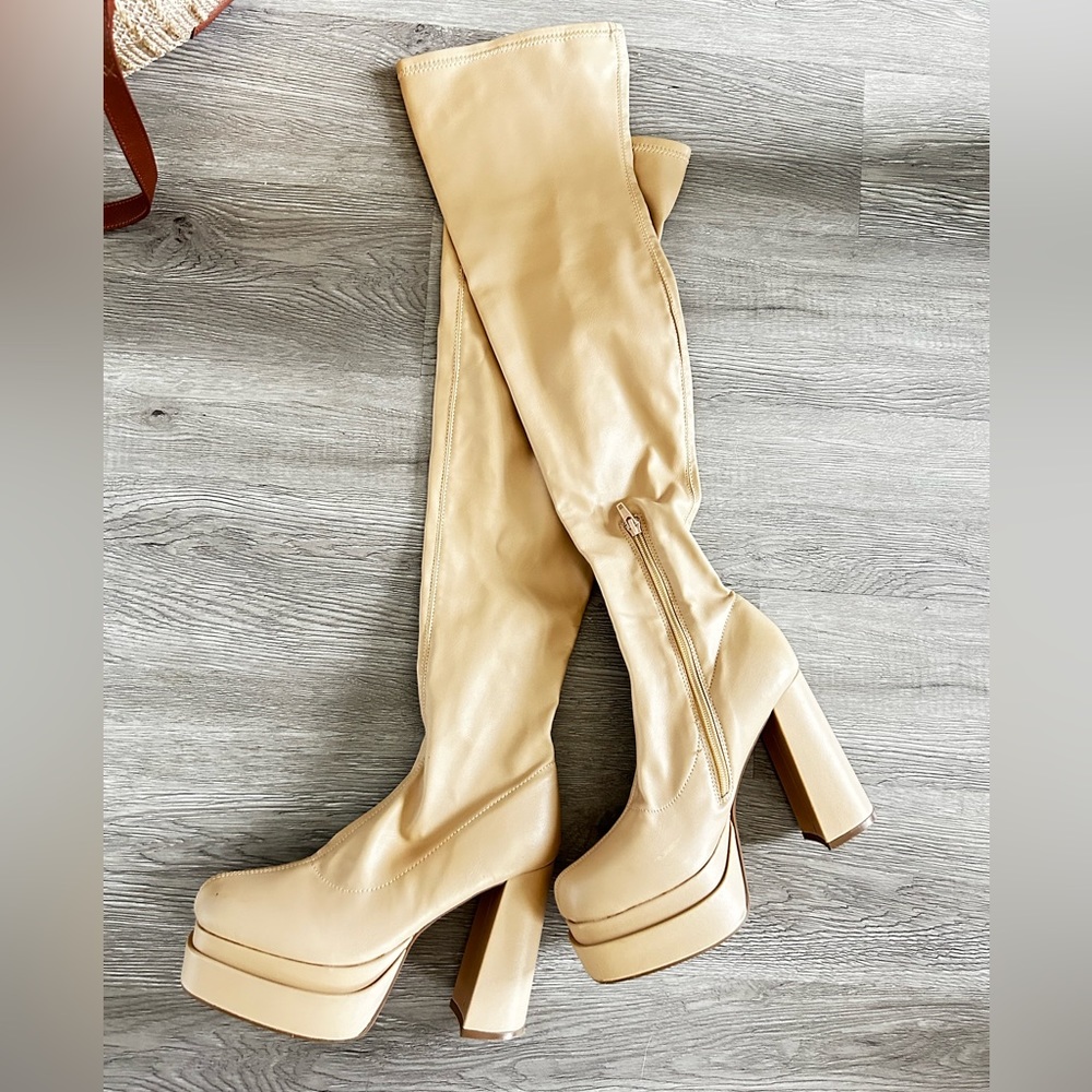 Thigh high boots